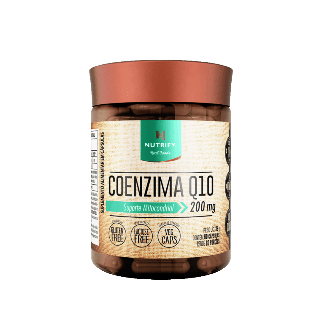 COENZIMA Q10 60CAPS 200MG - NUTRIFY