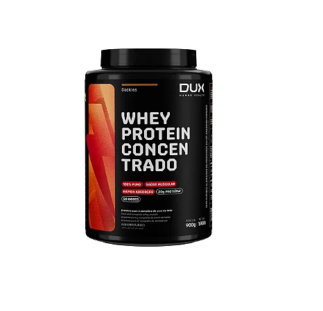 WHEY CONCENTRADO 900G - DUX NUTRITION