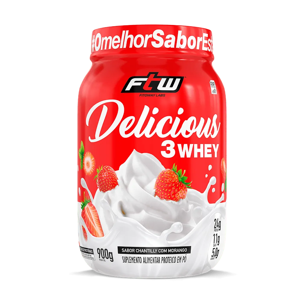 DELICIOUS 3WHEY 900G - FTW