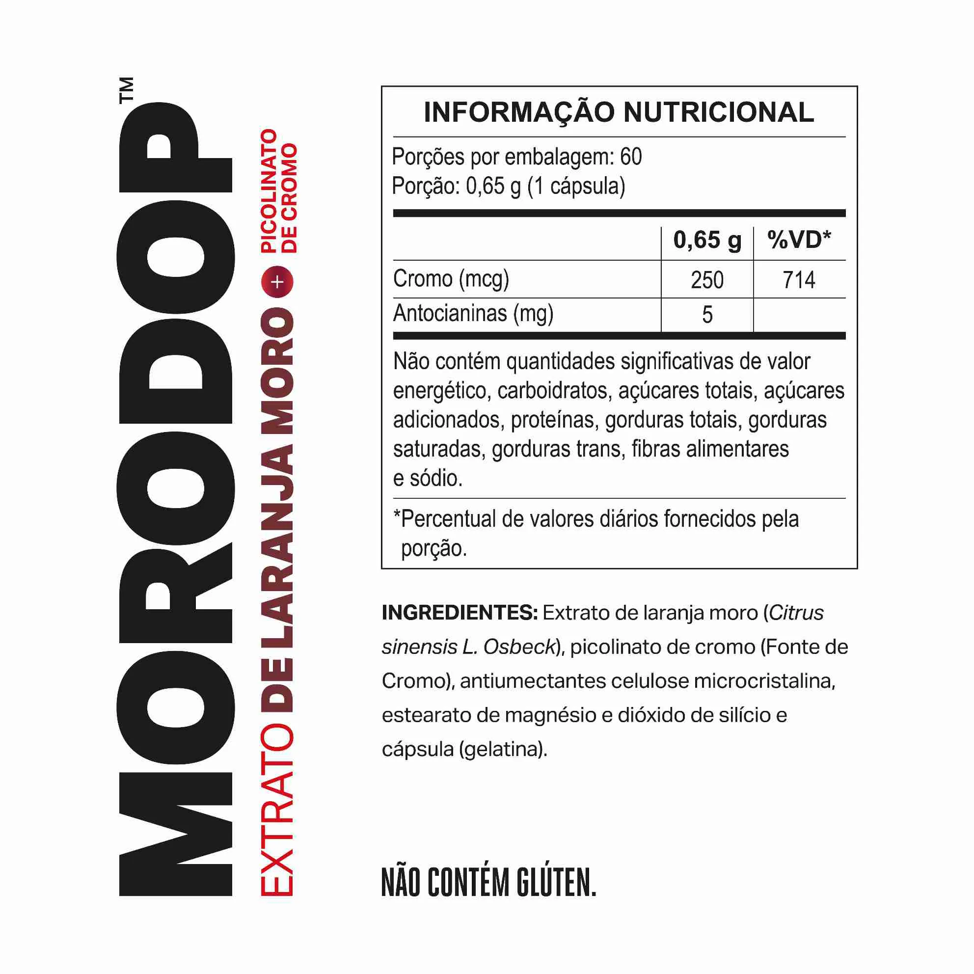 MORODOP 60CAPS - ELEMENTO PURO - Imagem 3