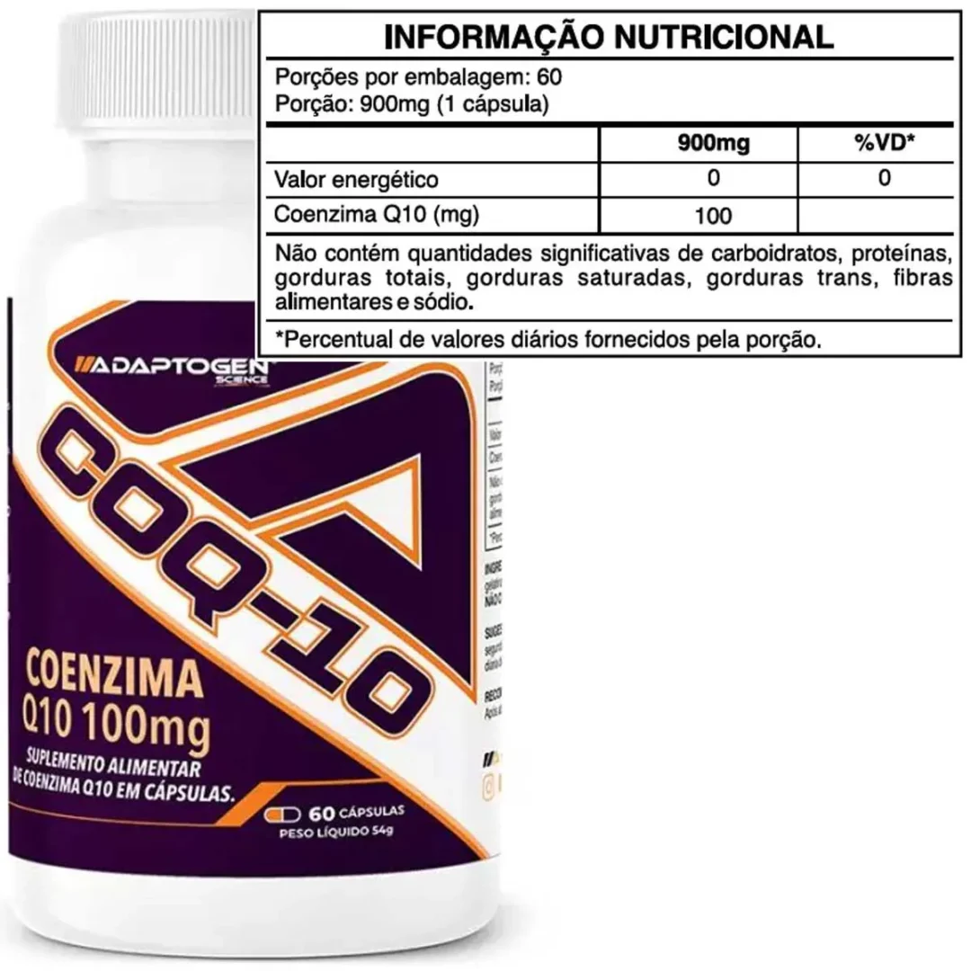 COENZIMA Q10 60CAPS - ADAPTOGEN - Image 2