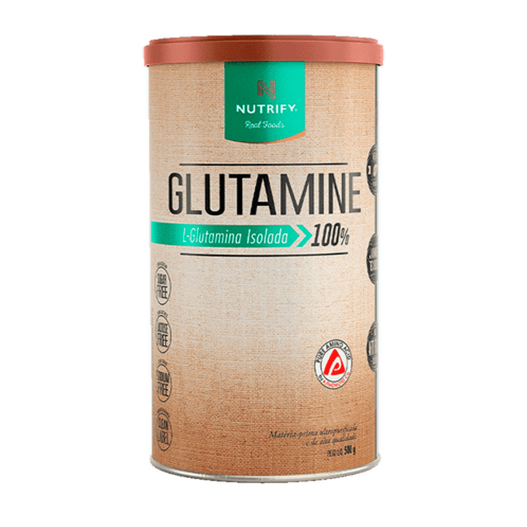 GLUTAMINA 100% 500G - NUTRIFY