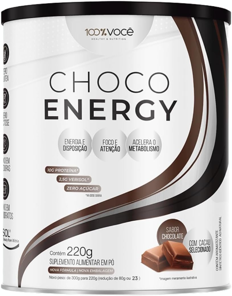 CHOCO ENERGY 220G - 100% VOCÊ