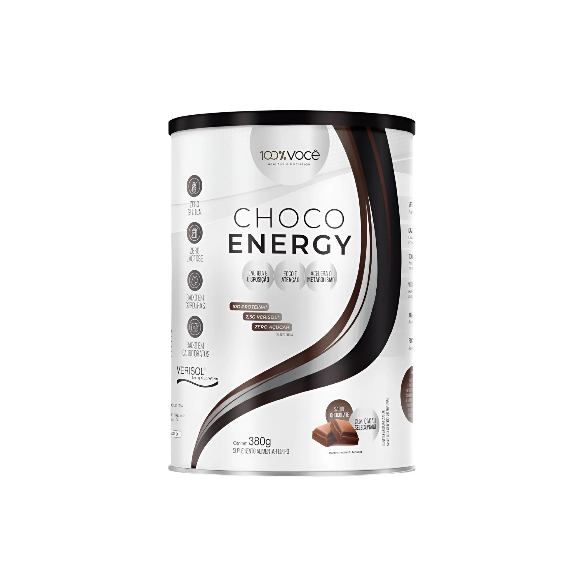 CHOCO ENERGY 380G - 100% VOCÊ