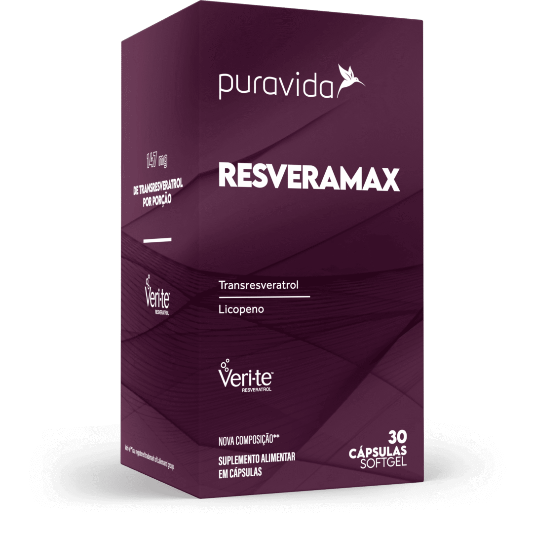 RESVERAMAX TRANSRESVERATROL 30CAPS - PURAVIDA