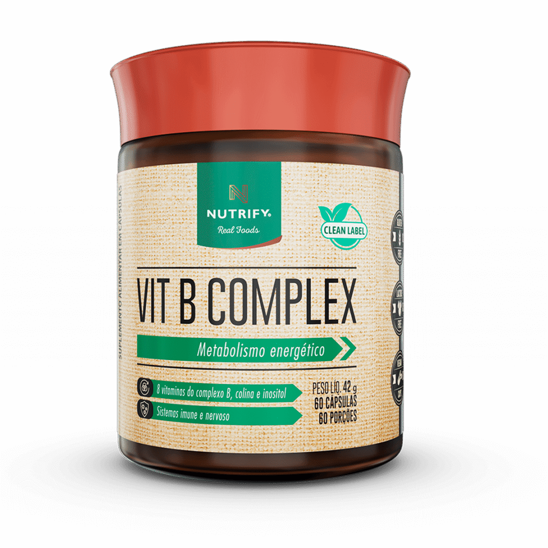 VIT B COMPLEX 60CAPS - NUTRIFY